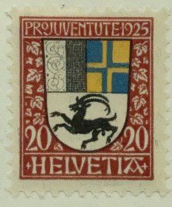 AlexStamps SWITZERLAND #B35 VF Mint 
