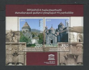 Armenia sheetlet mnh  SC. 892