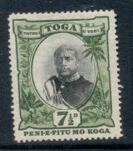 Tonga 1897-1934 Pictorial George II 7.5d MLH