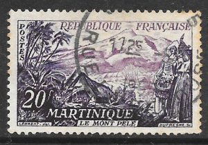 France 780: 20f Mount Pelee, Martinique, used, F-VF