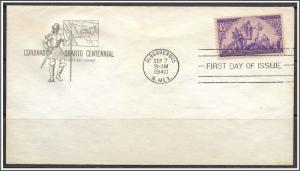 US #898 Coronado Expedition HOF FDC