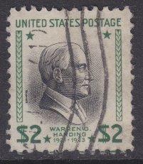 US sc#833 1938 $2 Presidents used
