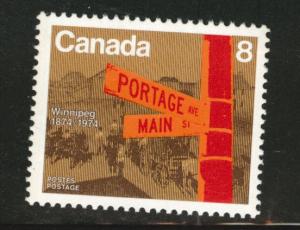 Canada Scott 633 MNH** 1974 Winnipeg stamp