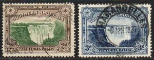 Southern Rhodesia Sc #31-32 Used