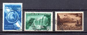 Argentina 461-463 used