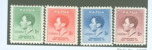 Papua New Guinea #118-121  Single (Complete Set)