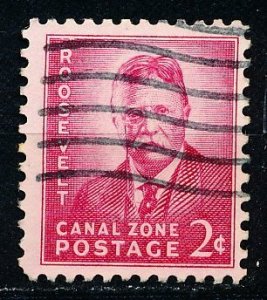 Canal Zone #138 Single Used