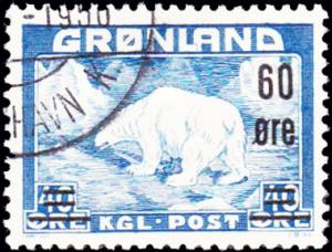 Greenland Scott 39 Used.