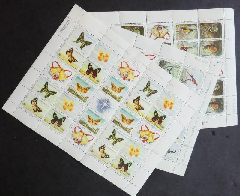 EDW1949SELL : SPANISH COL 1961 Sc #686-700 Wildlife 5 Cplt sets F/S MNH Cat $150