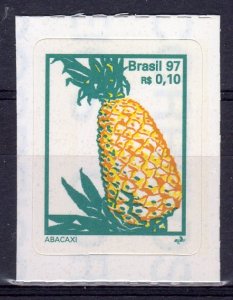 Brazil 1997 Sc#2634  PINEAPPLE Self-Adhesive (1) MNH
