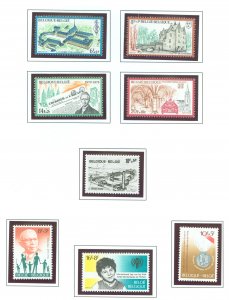 Belgium #B983-B990  Single