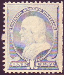 U.S. #212 Franklin MNG