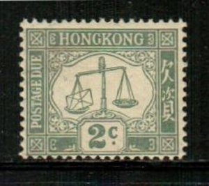 Hong Kong Scott J2 Mint NH (Catalog Value $35.00) [TE1021]