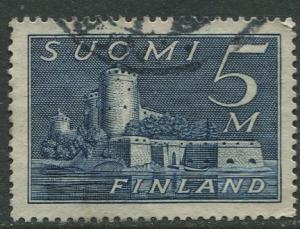 Finland - Scott 177 - Castle in Savonlinna -1930- FU - Single 5m Stamp