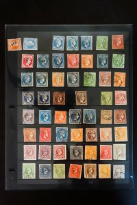 Greece Lot of Over 50 Hermes Stamps Catalog Value $2,000.00