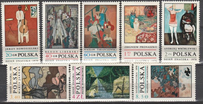 Poland #1763-70  MNH CV $2.70