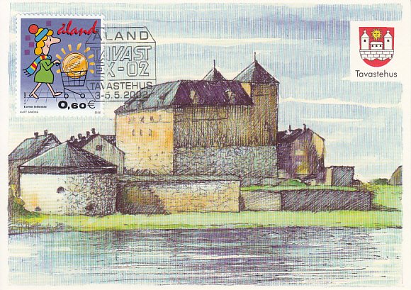 Aland 2002 Exhibition Card Tavastehus Tavastex 2002