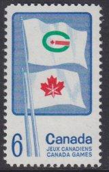 Canada sc#500 1969 6c Canada Games MNH