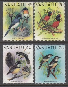 Vanuatu 318-322 Birds MNH VF