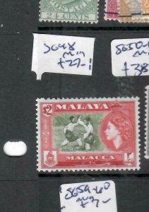MALAYA MALACCA  (P1012B) QEII  $5  SG 49   MOG 
