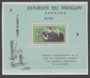 Paraguay 894a Space Souvenir Sheet Specimen MNH VF