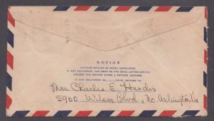 **US WWII General's Mail, Arlington, VA 1/26/1944 CDS to Brig Genl Chas. Hurdis