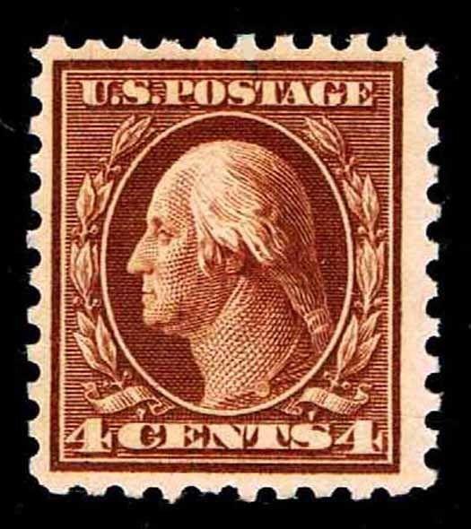 US.#427 .04c  WASH/FRANKLN ISSUE OF 1914 - OGNH - F/VF - $52.50 (ESP#6740)