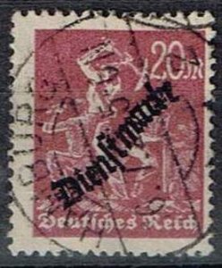 Germany 1923,Sc.#O22 used