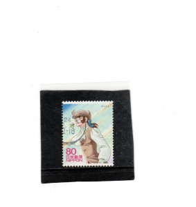 Japan Animation on Stamps used
