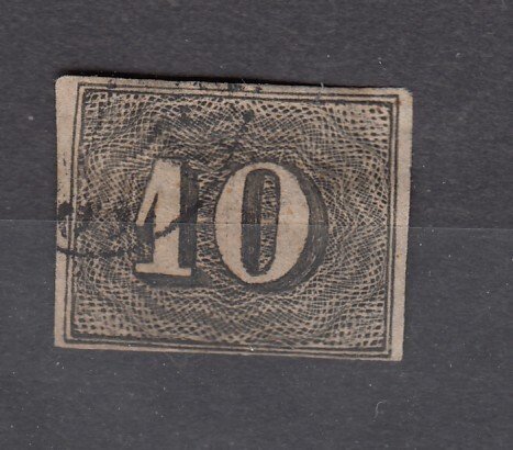 J43885 JLStamps 1850 brazil used #21 numeral