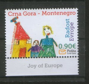 MONTENEGRO-MNH**  STAMP-JOY OF EUROPE-2011.