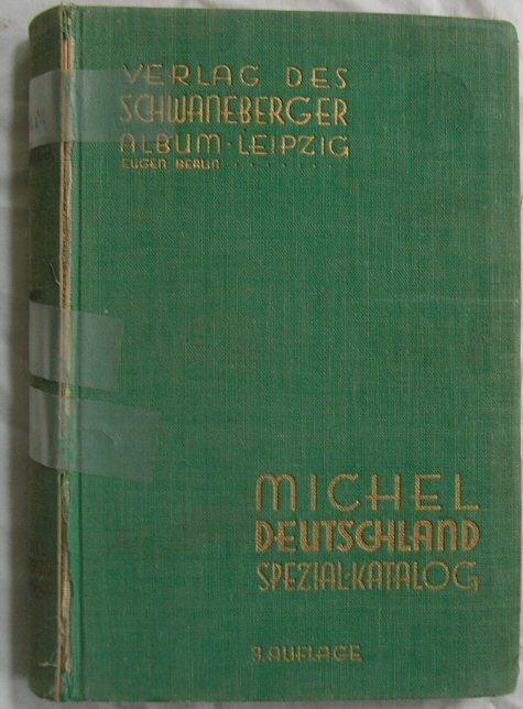 1937 Michel Deutschland Spezial Katalog