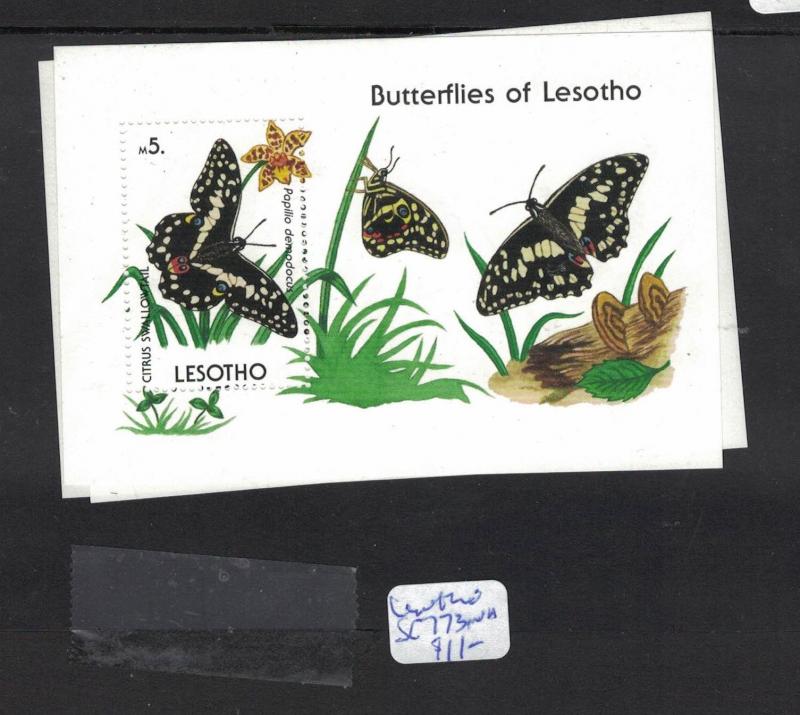 Lesotho Butterfly SC 773 One Sheetlet MNH (9dpq)