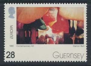 Guernsey  SG 610  SC# 514 MNH Europa Art   1993  see scan     