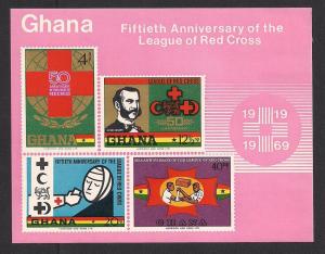 GHANA SC# 381a F-VF OG 1970