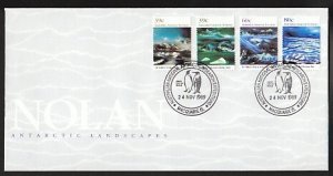 Australian Antarctic Territory L77-80 Landscapes U/A FDC