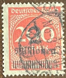 Germany, 1923, SC 277, Used, VF