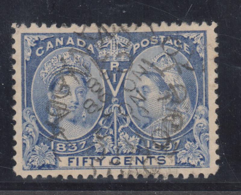 Canada #60 Extra Fine Used With Toronto 1898 CDS Cancel
