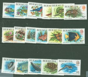 Bermuda #363-379  Single (Complete Set) (Wildlife)