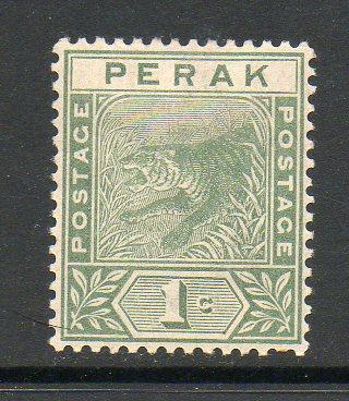 Malaya Perak Unused No Gum E240