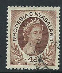 Rhodesia & Nyasaland SG 5 FU