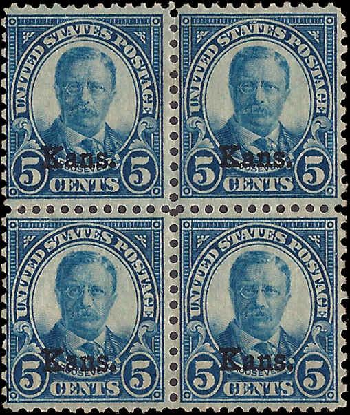 674 Mint,OG,NH... Block of 4... SCV $120.00