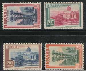 Brazil Scott 446-449 MH