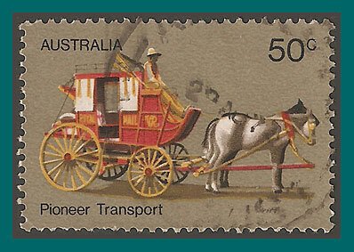 Australia 1972 Pioneer Life, used  536,SG527