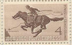 US Stamp #1154 MNH - Pony Express Single