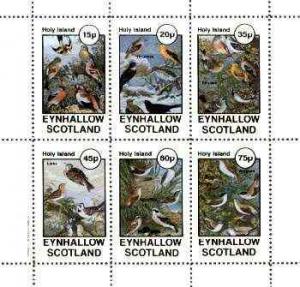 Eynhallow 1982 Mixed Birds (Finches, Thrushes, Larks &...