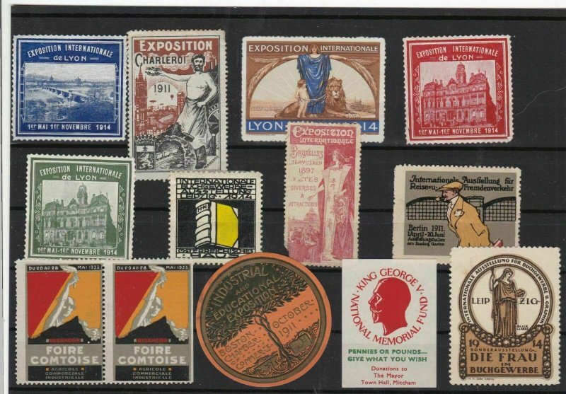 Revenue Fiscal and poster Stamps Ref 14094