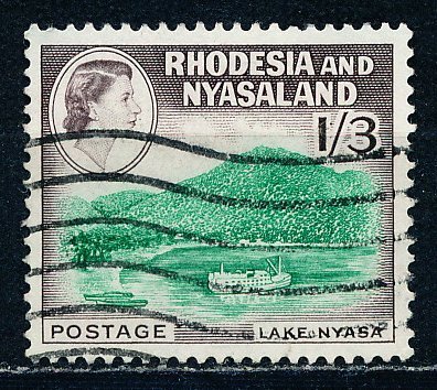 Rhodesia & Nyasaland #166 Single Used