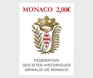 Monaco - Postfris/MNH - Historical Sites of Grimaldi 2024