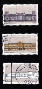 Germany # 1466 a-c Used!